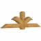Ekena Millwork Redmond Rough Sawn Timber Gable Bracket, Western Red Cedar, 84"W x 24"H x 6"D x 6"F, 7/12 Pitch GBW084X24X0606RED00RWR - alternate 4